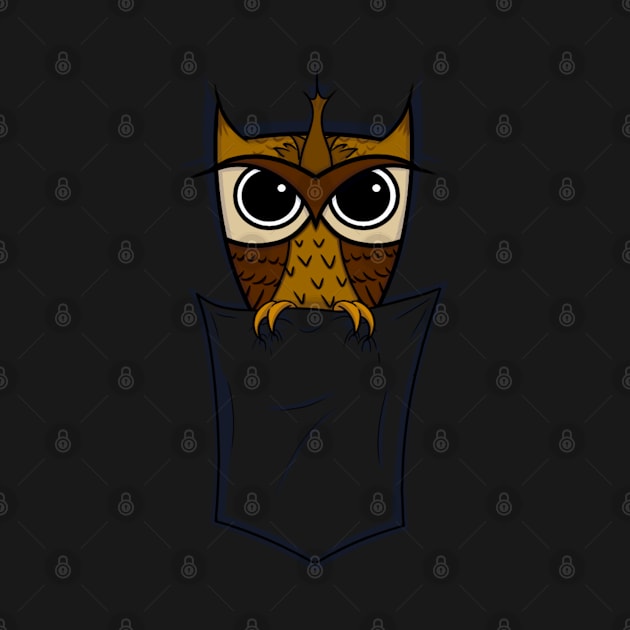 Pocket Owl by ForsakenSky