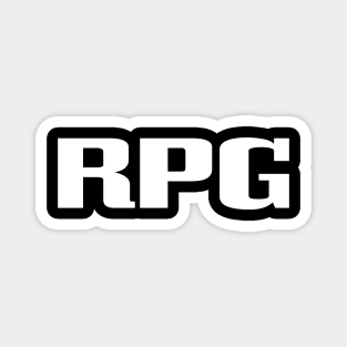 RPG Role Playing Game Magnet