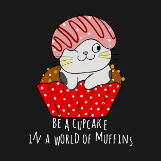 Sweet  Kitten Cupcake T-Shirt