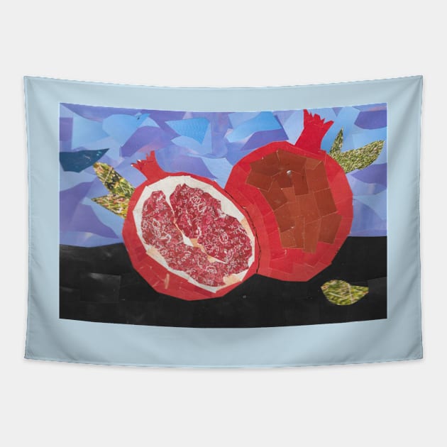 Pomegranates in the Underwold Tapestry by cajunhusker