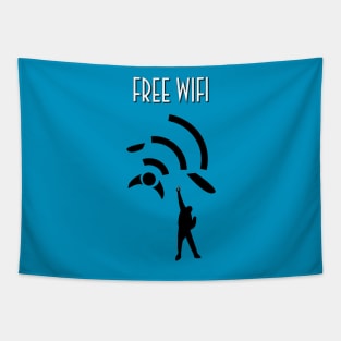 Free Wifi Tapestry