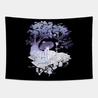 Little Cutie Witch Tapestry