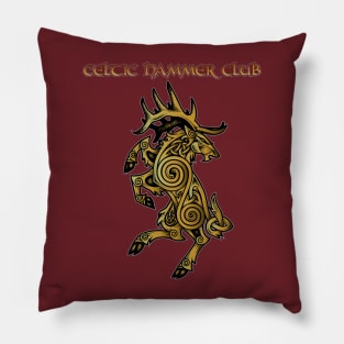 Celtic Elk Rampant Pillow