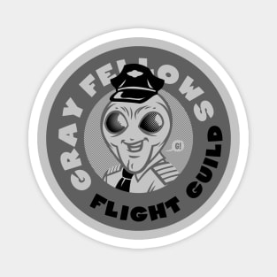 Gray Fellows Flight Guild Magnet