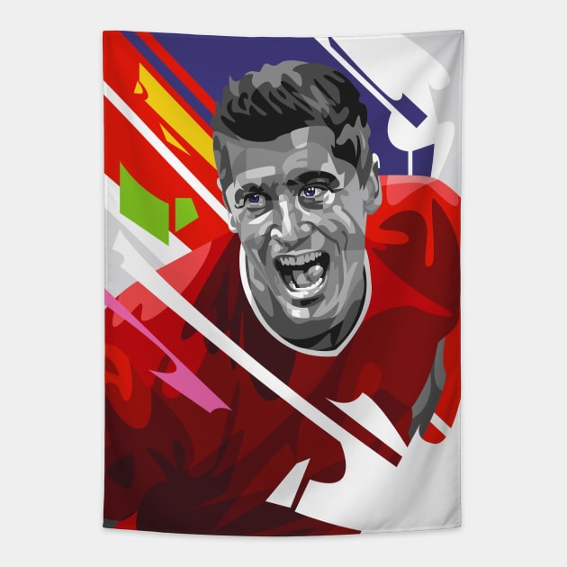 Robert Lewandowski Tapestry by RJWLTG