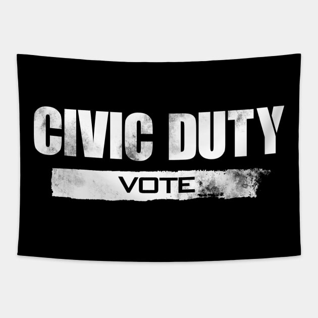 Civic Duty Black ops Tapestry by jonah block