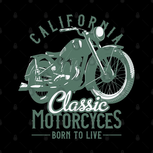 California classic motocycle by Design by Nara