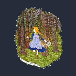 Anne in the Haunted Wood (color) T-Shirt