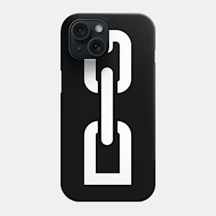 Disc Golf Chains Logo Style Design Phone Case