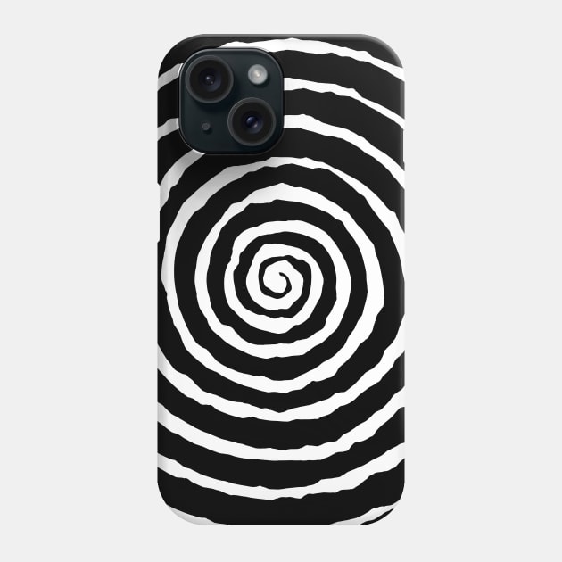 Spiral into Madness Phone Case by RavenWake