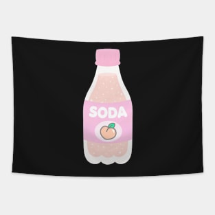Peach Soda bottle Tapestry