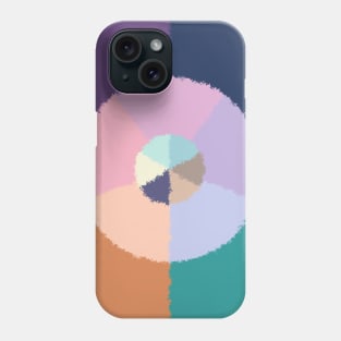 Abstract Circles In Various Cute Colors Phone Case