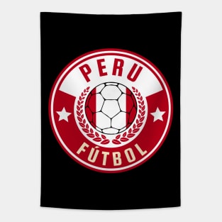 Peru Futbol Tapestry