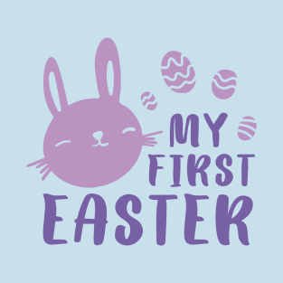 My First Easter Purple Bunny Rabbit T-Shirt