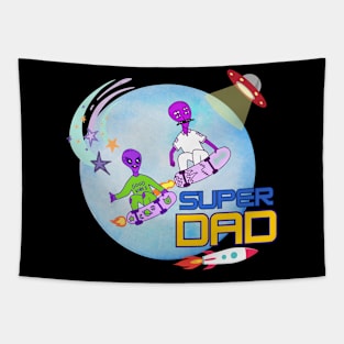 SUPER DAD Tapestry