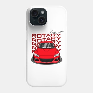 ROTARY RED RX8 Phone Case