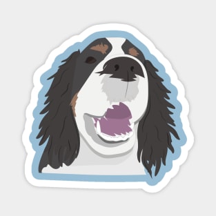 Springer Spaniel Happy Face Magnet