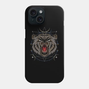 The bear illustration Phone Case