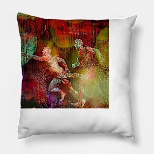 The last minutes Pompeii time Pillow