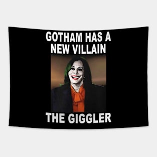 Gotham Has A New Villain The Giggler Kamala Harris Tapestry