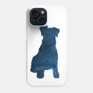 Schnauzer Dog Art Phone Case