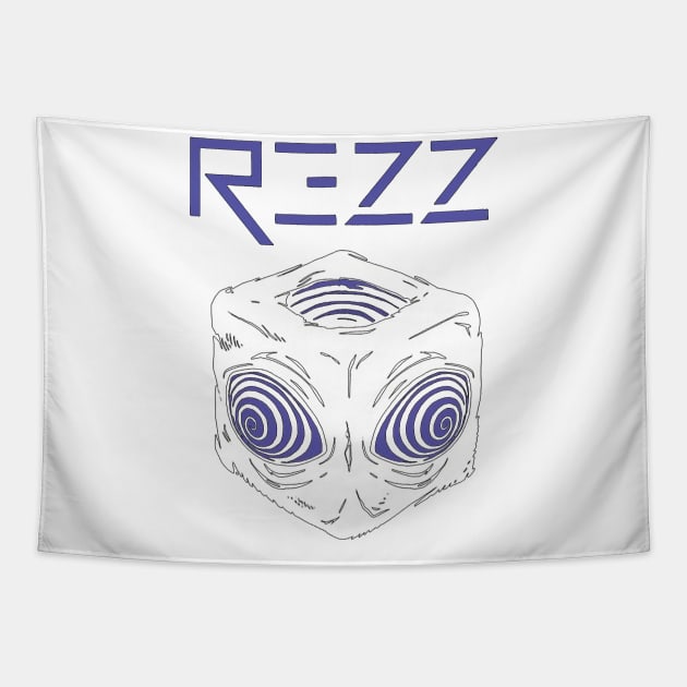 rezz demon Tapestry by Veroniquen