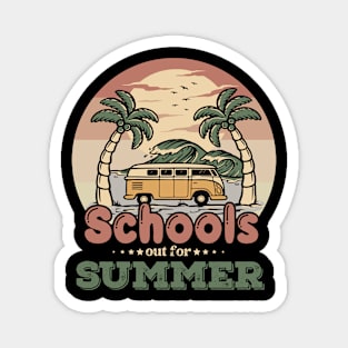 Last Day Of Schools Out For Summer Tee Magnet