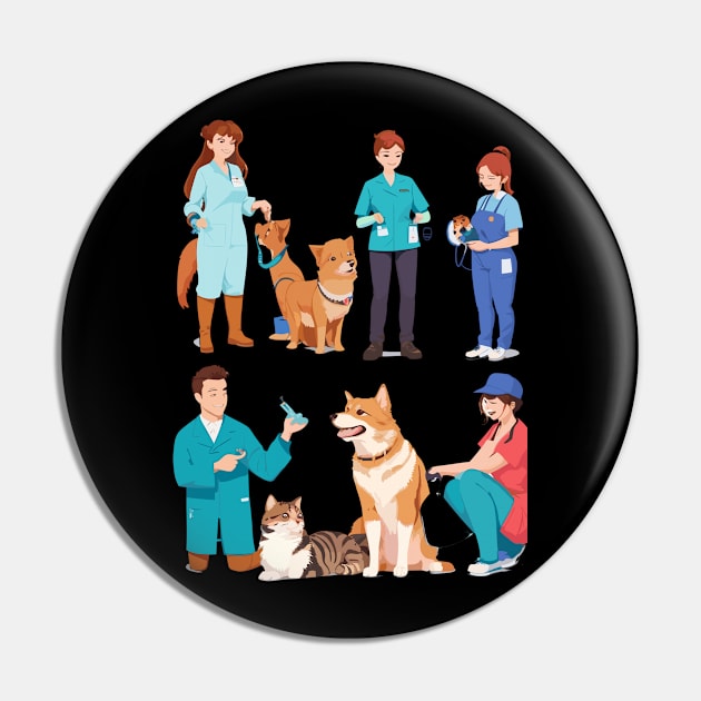 veterinary technician Pin by designfurry 