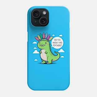 Dinosaur's Fashion Statement Phone Case