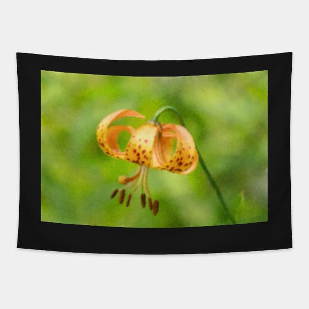 Impressionist Lily Tapestry by EugeJ