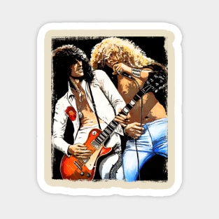 Epic Rock Performance Artwork Magnet