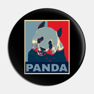 Panda Pop Art Poster Pin