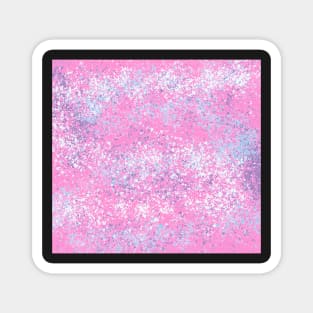 Pink paint splash Magnet