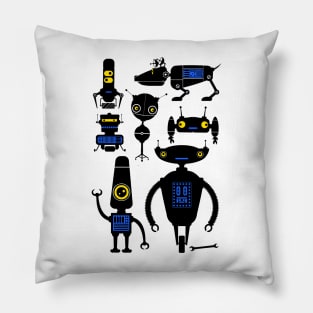 Lots of Robots! Pillow