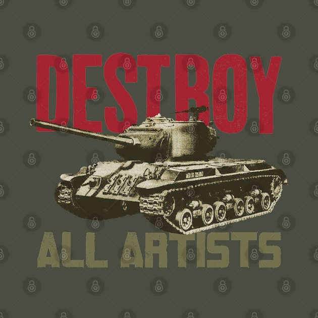 Destroy All Artists by FigAlert