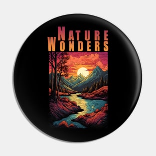 Nature Wonders Pin