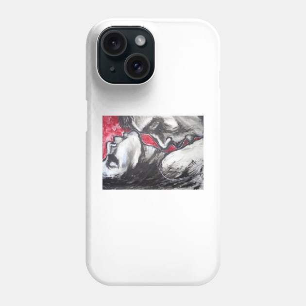 Lovers - Intimacy 1 Phone Case by CarmenT