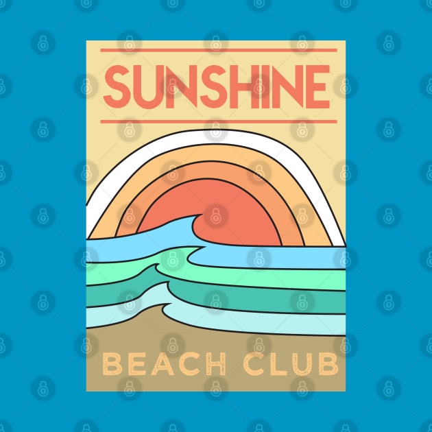 Sunshine Beach club sunshine wave by SSSD