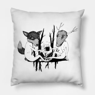 White bodies in the Forest Pillow