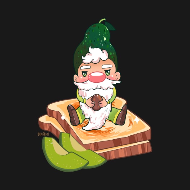 Avocado Gnome by paintdust