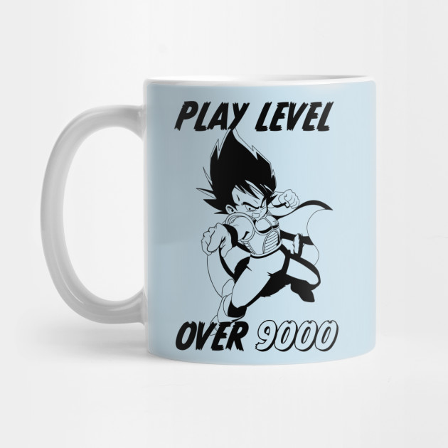 Kid Vegeta Saiyan Vegetable Anime Power Play Level Over 9000 T