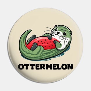 Ottermelon Pin