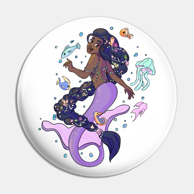 Dancing Under the Sea Pin by Artbysusant 