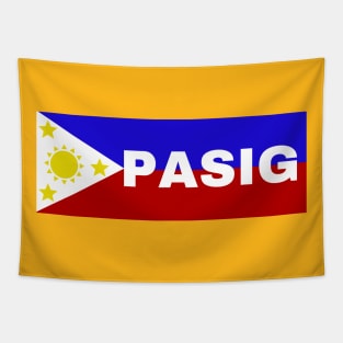 Pasig City in Philippines Flag Tapestry