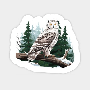 Snowy Owl Magnet
