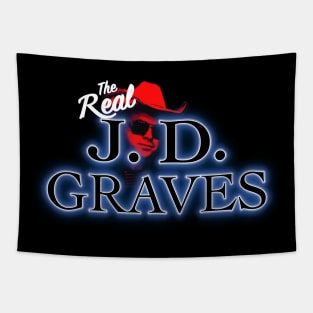 The Real J.D. Graves Logo Tapestry