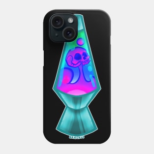 Groovy Ghoul Lava Lamp (Cool Version) Phone Case