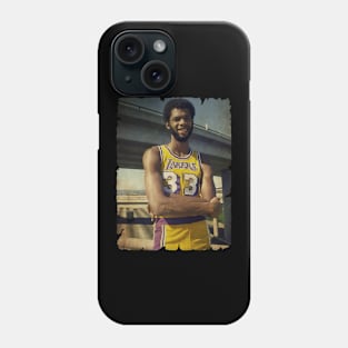 Kareem Abdul Jabbar Vintage Phone Case