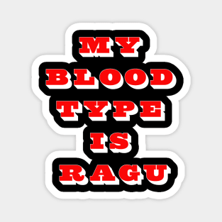 Blood Type Magnet