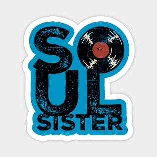 Soul Sister Vintage Magnet